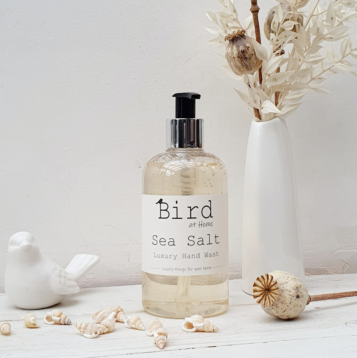 Sea Salt Hand Care Set Bird at Home