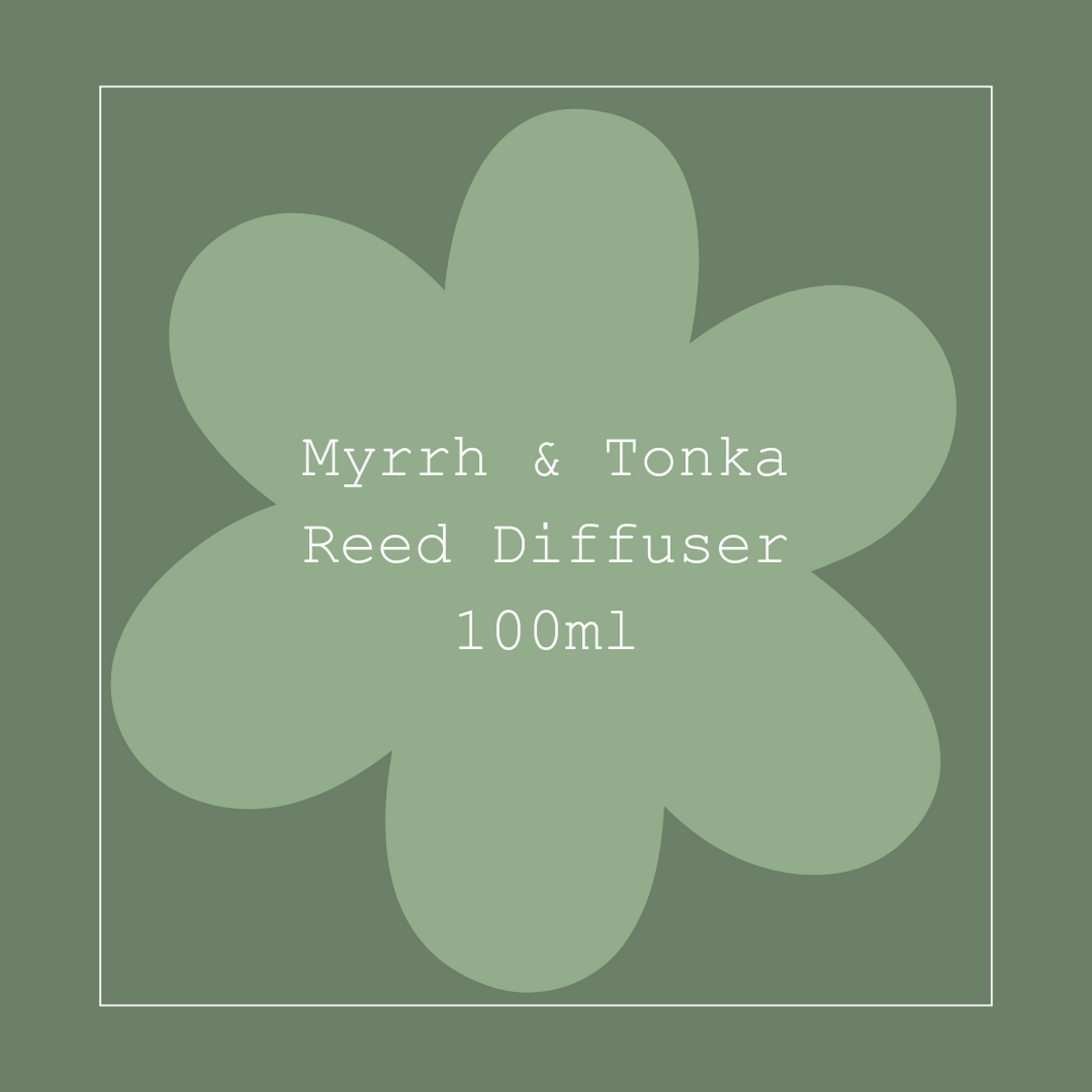 Myrrh & Tonka Reed Diffuser 100ml
