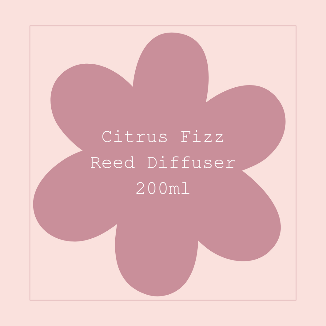 Citrus Fizz Reed Diffuser 200ml