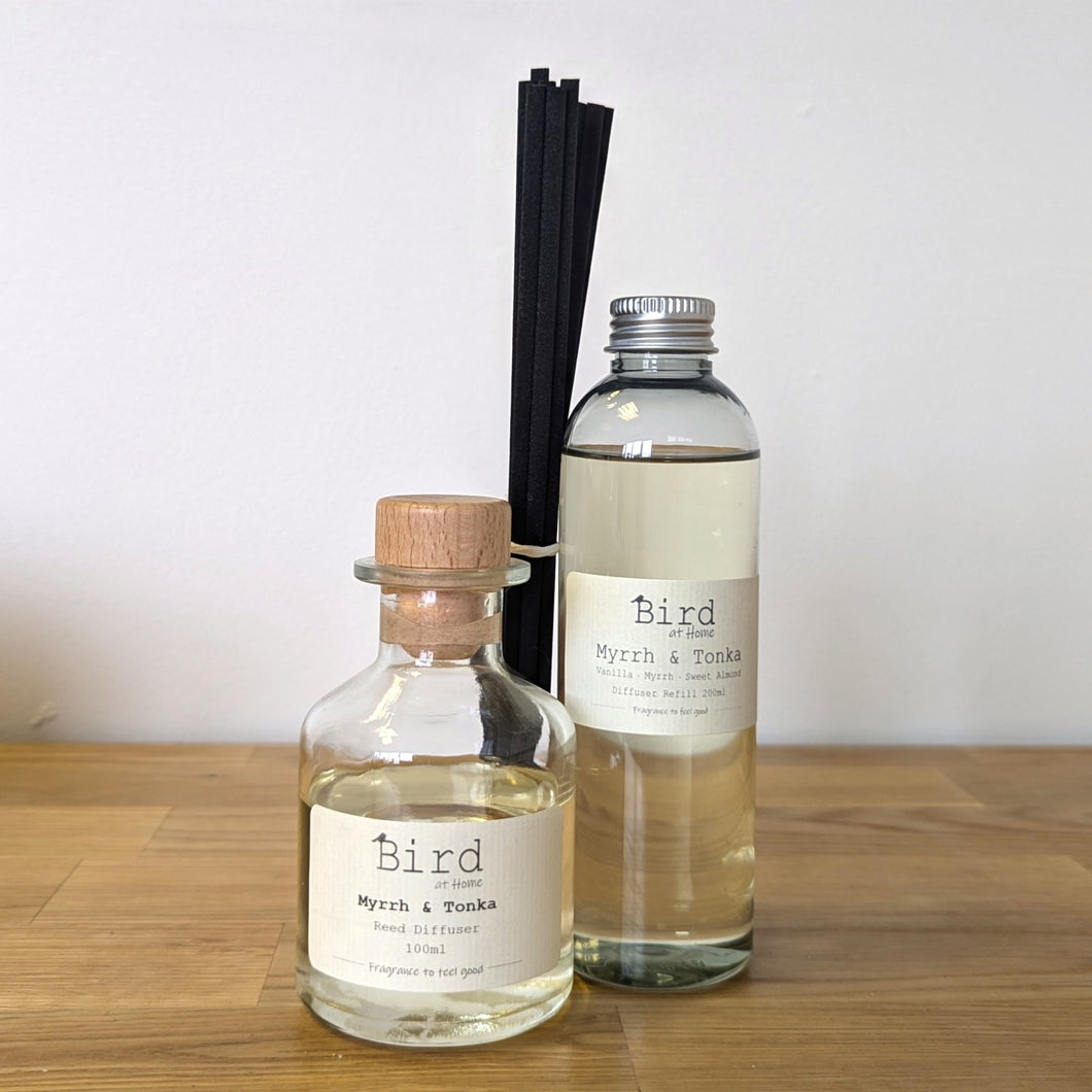 Myrrh & Tonka Reed Diffuser Gift Set