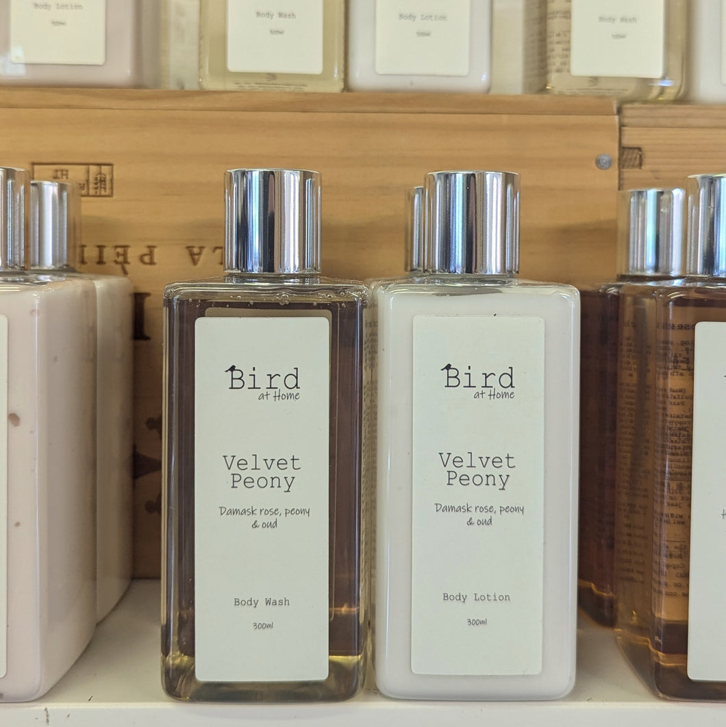 Velvet Peony Body Wash and Body Lotion Set