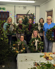 Load image into Gallery viewer, Christmas Wreath Making Workshop Wednesday 2nd December 2pm
