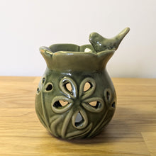 Load image into Gallery viewer, Bird at Home Wax Burner - Forest Green
