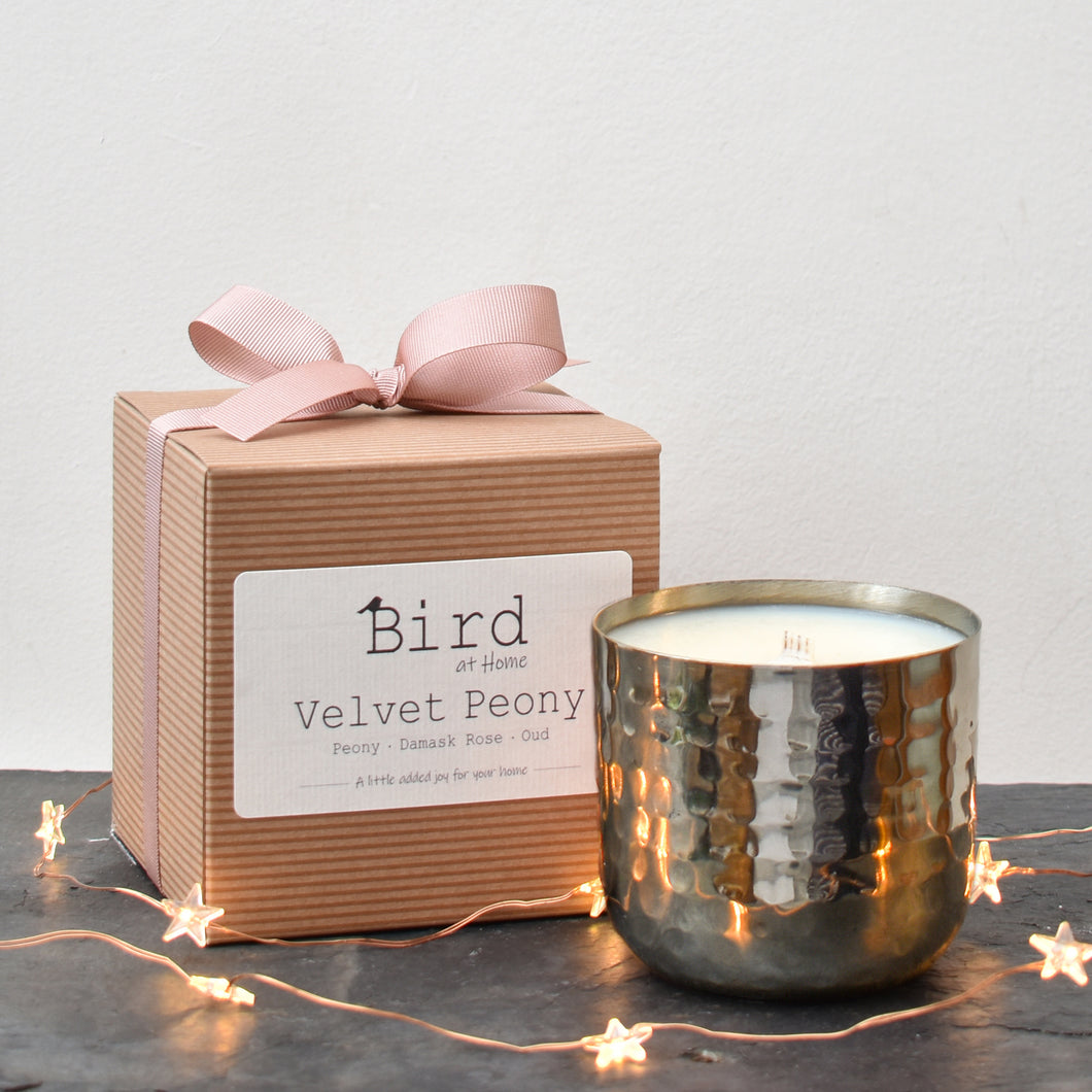 Velvet Peony Scented Candle