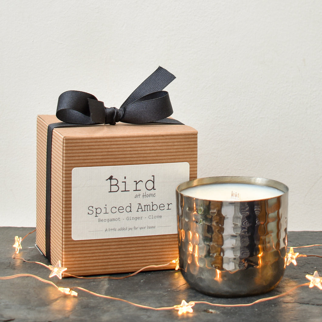 Spiced Amber Scented Candle