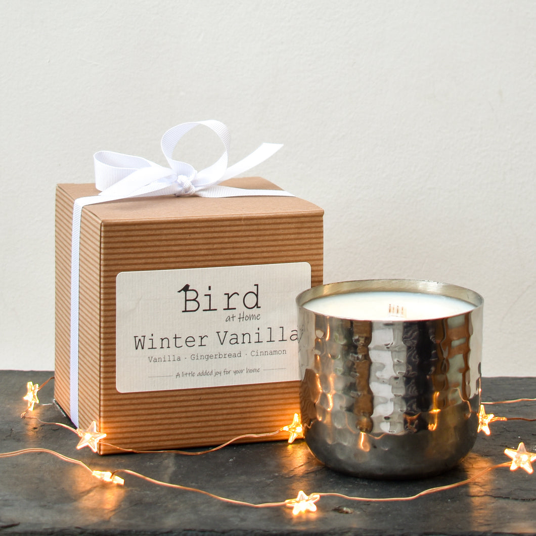 Winter Vanilla Scented Candle
